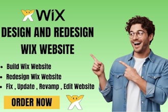 design responsive wix website, redesign wix site,