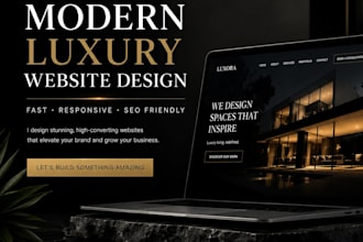 design a luxury website for airbnb restaurants and hospitality