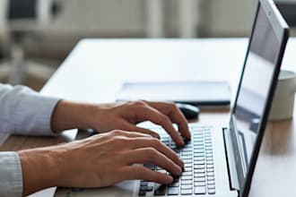 professional data entry and typing work