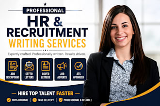 expertly craft your job descriptions, offer, cover letters, and job adverts