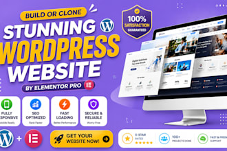 copy, clone, redesign, duplicate website using elementor pro