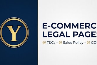 draft professional terms and conditions and cgv for your website