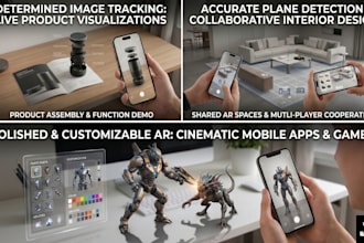 create an immersive ar mobile game in unity