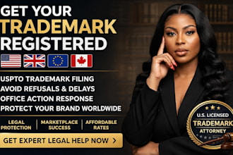 be USA trade mark registration attorney for your brand, uspto