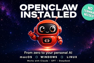 install openclaw and setup your personal ai assistant from scratch