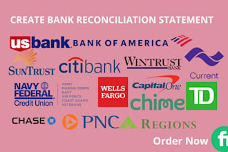 design bank statements for loans