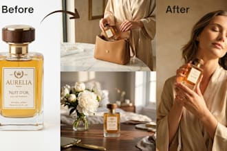 create realistic ai product photography and lifestyle images