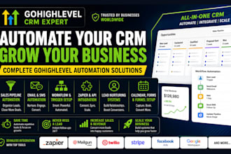 setup gohighlevel crm pipeline automation workflows and integrations