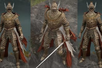 design 3d cosplay creation wearable anime fantasy  knight armor 3d cosplay props