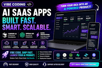 build vibe coded ai saas apps using cursor ai and openai API