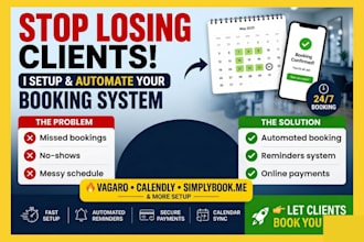 booking systems set up vagaro calendly simplybook for salons