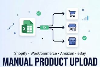 manually upload products to your ecommerce store with high accuracy