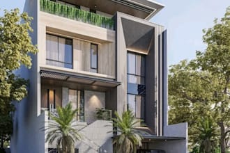 draw 2d house floorplan blueprints with elevation 3d modeling and 3d rendering