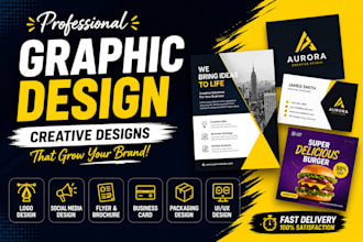 be your attractive modern graphic designer