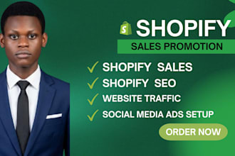 do shopify promotion for your shopify ecommerce store