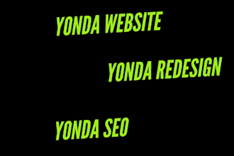 do yonda seo, yonda website redesign for you