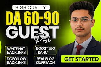 do high da guest posting, white hat dofollow seo backlinks on high traffic sites