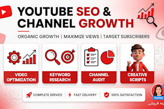 be your youtube SEO expert,and creative designer