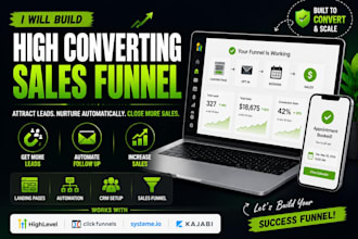 build evergreen sales funnel webinar vsl membership course funnel in gohighlevel