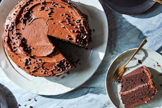 cake website sales funnel design