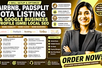 setup optimize airbnb padsplit ota listing google business profile gmb local seo