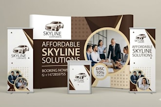 do signage design, yard sign, outdoor advertising, roll up banner, pop up banner