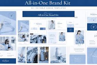 design canva brand kit guildline canva social media template brand kit guildline