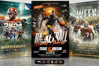 design sports flyer, sport posters, gym, fitness, basketball, boxing event flyer