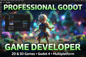 develop your godot 2d or 3d game