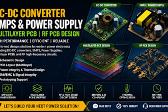 dc dc converter, smps, power supply, multilayer pcb, rf pcb design