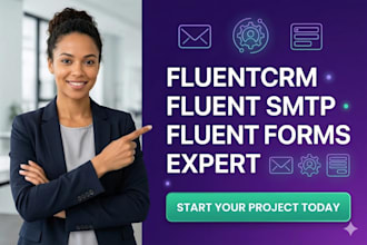 be your fluent forms, fluent SMTP, fluent community and fluent CRM expert