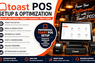 set up and optimize your toast pos for smooth restaurant operations