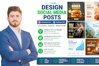 design stunning travel agency social media posts
