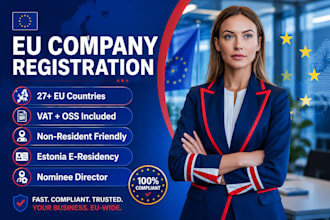 do eu company registration vat setup estonia ireland nominee director