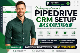 do professional pipedrive CRM setup