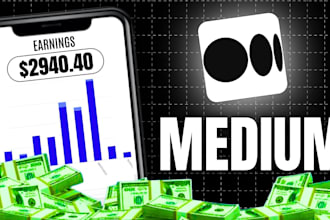 medium article promotion, medium promotion, medium profile setup