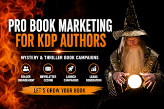 manage your psychological thriller kindle book launch