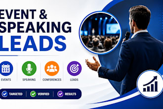 generate event leads, conference leads and speaking leads