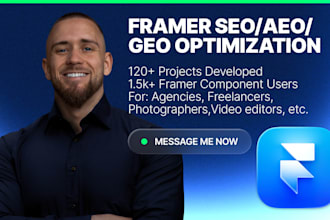 optimize your framer website for SEO, aeo, and ai search
