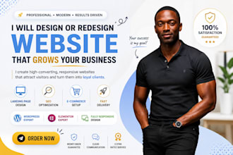 design or redesign webador website for business and ecommerce