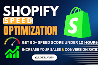 do shopify speed optimization and boost shopify page speed score