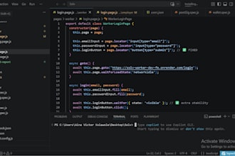 do manual QA testing and playwright automation for your web or mobile app