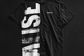 design bold typography quote tshirt for street wear