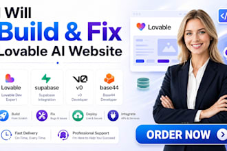 build, fix lovable ai website lovable dev lovable supabase v0 claude integration