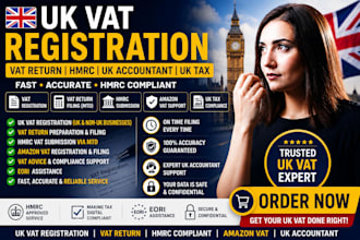 uk vat registration vat return hmrc UK accountant UK tax vat filing amazon vat