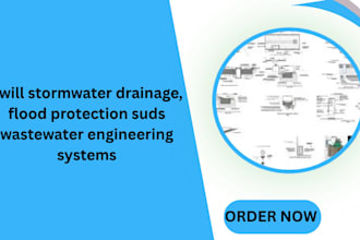 stormwater drainage, flood protection suds wastewater engineering systems