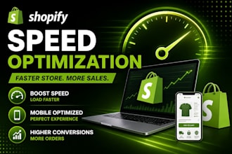 optimize shopify store speed mobile experience and customer conversions