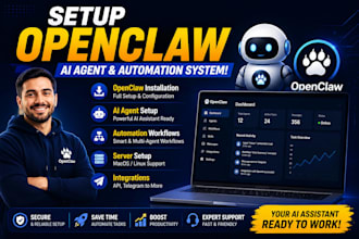 setup openclaw ai assistant automation agent workflows