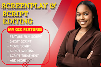 edit your movie script, screenwriting, screenplay, and script editing