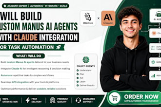 build manus ai agents with claude integration for task automation